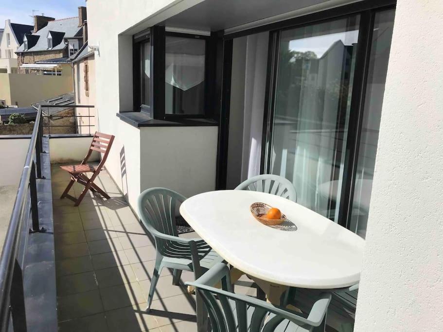 Grand Duplex Familial Au Coeur De Perros-Guirec Apartment Luaran gambar